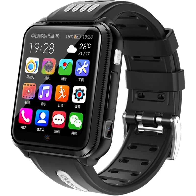 Inteligente Wifi Localização Estudante Crianças Telefone Relógio Android 9.0 App Instalar Bluetooth Remoto Câmera Smartver 4g Sim Cartão Gps - Image 2