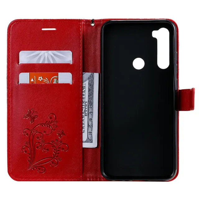 Чехол-книжка для Redmi Note 8 T Note 8 T, кожаный чехол с 3D бабочкой для Xiaomi Redmi Note 8 T, защитный чехол для Redmi Note8 T T8 360