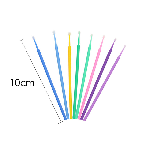Disposable Makeup Cotton Swab Mini Individual lash Applicators Mascara Brushes Eyelash Extension For Maquillaje Makeup
