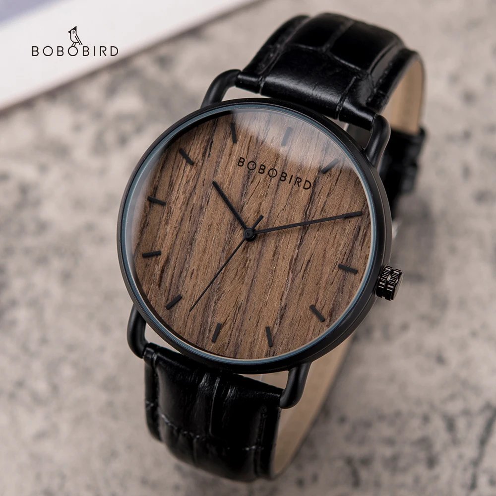 Bobird Bamboe Hout Horloge Paar Quartz Horloges Uurwerk Unisex Polshorloge Mannen Dames Prachtig Cadeau Voor Hem Haar Reloj Hombre