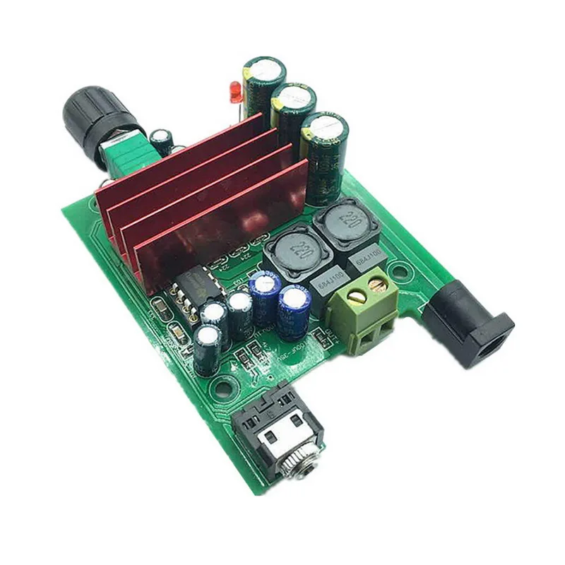 TPA3116D2 DC 8-25V сабвуфер усилитель плата цифровой мощности 100W выход басов небольшой |