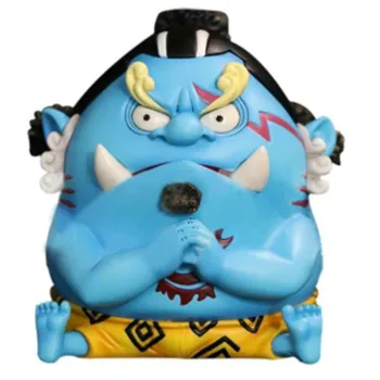 

5" One Piece Jinbe Statue The Straw Hat Pirates Bust The Sea Man Full-Length Portrait GK Action Figure Model Toy BOX 11CM Q565