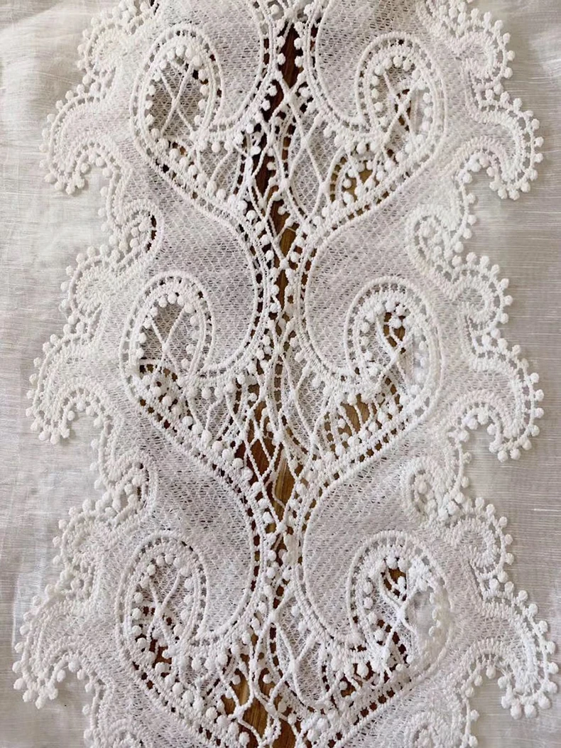 Ziwwshaoyu, Boho, подиум, дизайнерский, хлопок, Женский Топ, ажурная вышивка, пэчворк, роскошная рубашка с бантом на воротнике