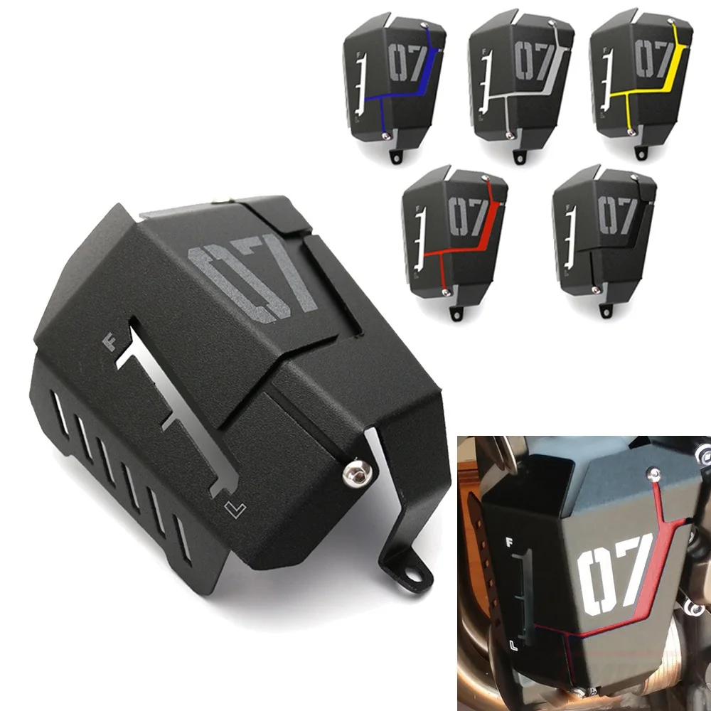 

MT07 FZ07 Coolant Recovery Tank Shielding Cover For Yamaha MT-07 FZ-07 MT 07 FZ 07 2014 2015 2016 2017 2018 2019