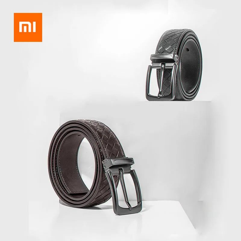 

Xiaomi Youpin VLLICON First Layer Cowhide Hand-woven Belt Selection of Leather Materials Craftsmanship Fashion Business