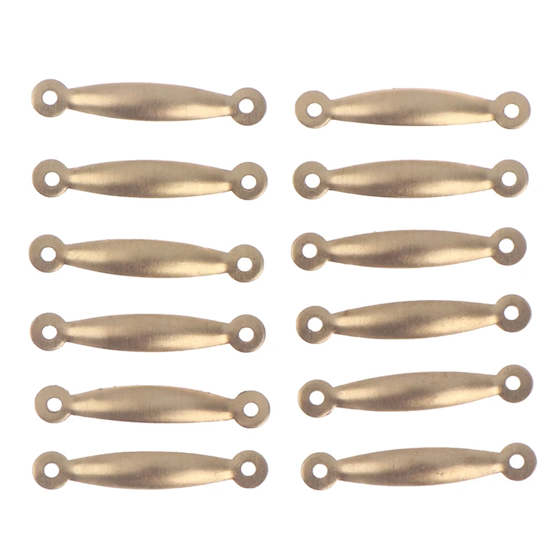 12 Pcs Mini Dollhouse Miniature Furniture Drawer Door Handles Dolls