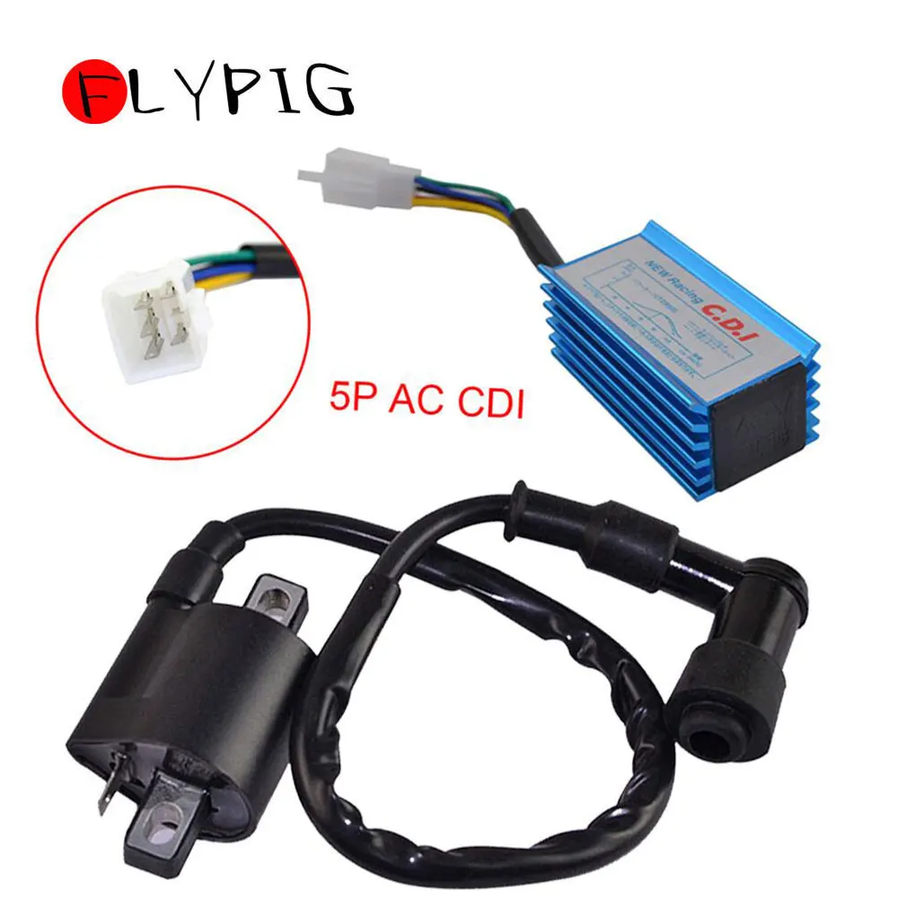 Brand New High Performance Ignition Coil + Cdi Unit For 110cc 125cc