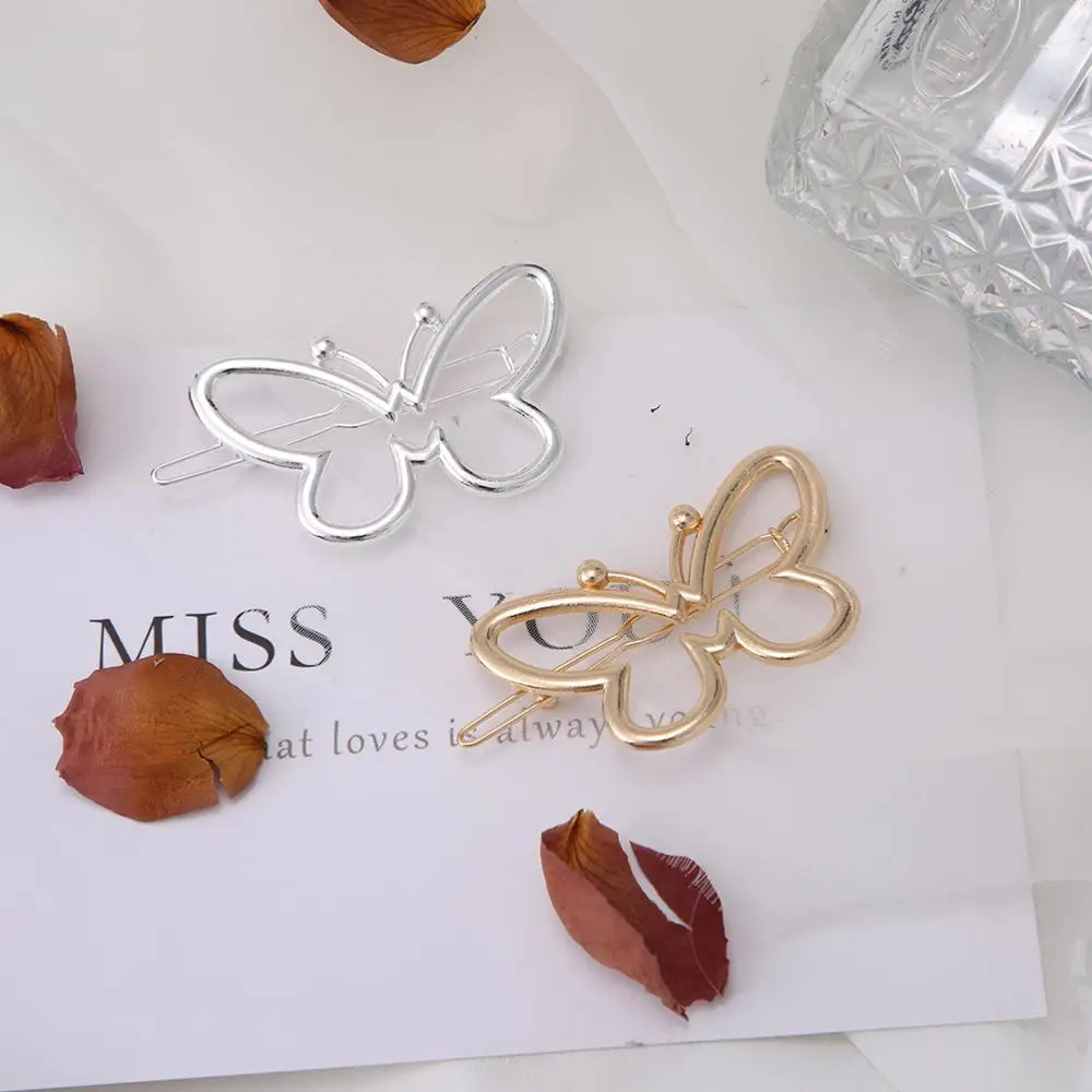 Hairpins Set 6 MISM сердца звезды заколки для волос для женщин Геометрическая заколка девушки заколка для волос Металлические золотые серебряные аксессуары для волос шпильки из сплава - Цвет: Hairpins Set 6