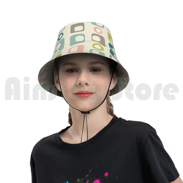 Topi Matahari Pola Groovy 50 An 