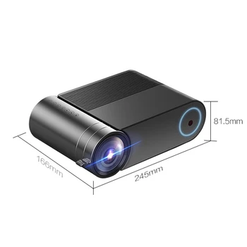 

Portable HD LED Projector 720P Household Home Theater Movies Beamer for Office Conference LHB99