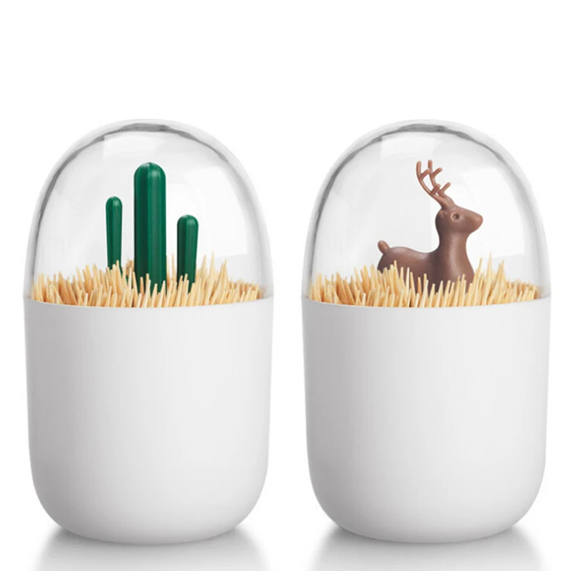 Пылезащитный ватный тампон держатель в форме бутона диспенсер Органайзер коробка для хранения экзотическая настольная коробка для хранения зубочисток Диспенсер Для Зубочисток креативный