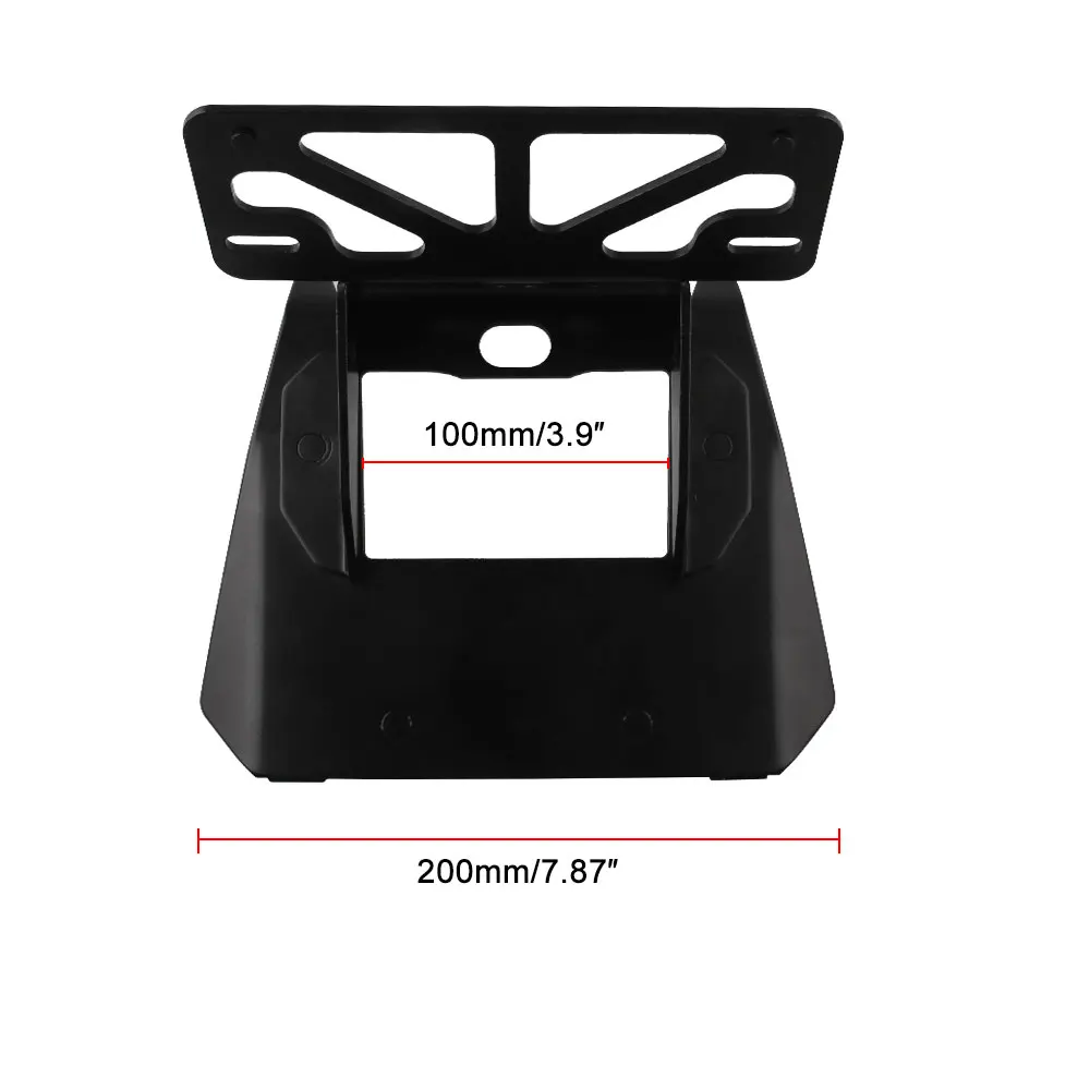 

Fender eliminator Motorcycle License Bracket Black Aluminum alloy Plate Replacement Accessory