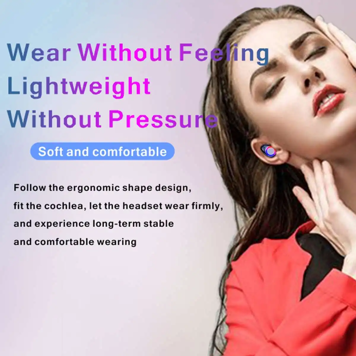 NEW TWS 5 0 bluetooth Earphone Touch LED Display Wireless Headphones 9D HI FI Stereo Sports Waterproof Earbuds Headsets 2 Colors