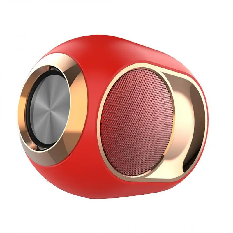 Портативный Bluetooth динамик приемник Bluetooth объемный FM радио Функция Bluetooth динамик s сабвуфер наружная Домашняя электроника - Цвет: 4