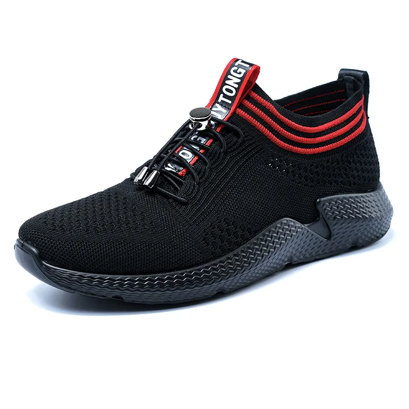 Autumn New Style Soft-Sole Breathable Fly Woven Athletic Shoes Outdoor Travel Fashion Running Shoes wa zi xie on Behalf