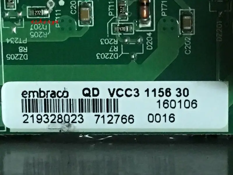Плата привода холодильника преобразования частоты VCC3 1156 в сборе 115-127 в плата преобразования частоты