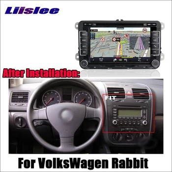 

Liislee For VolksWagen Rabbit 2007~2009 Car Android GPS Navi Map Navigation System Radio DVD BT WIFI HD Screen Multimedia System