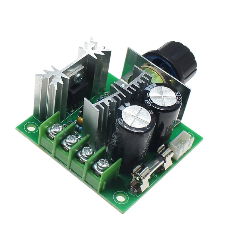1 шт. DC 12V 24V 30V 40 13 кГц 10A с алюминиевой крышкой, 50В 1000 мкФ Авто ШИМ тока мотор Скорость регулятор переключатель регулятора скорости