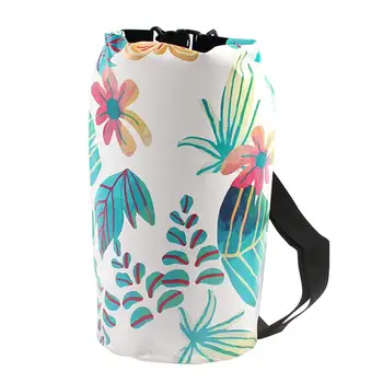

1pc Outdoor Printed Waterproof Bags Durable Portable Delicate Beach Shoulder Bag Outdoor Supplies Portable Storage Pouch