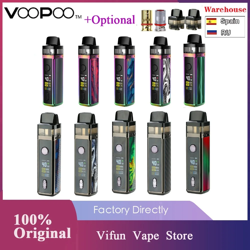 Оригинальный VOOPOO VINCI Mod Pod Vape Kit с аккумулятором 1500mah и пультом 5,5 мл и 0,96 дюймовым TFT цветным экраном Vape Kit Vs Vinci X / Drag 2|Системы нагревания табака и электронные сигареты|   | АлиЭкспресс
