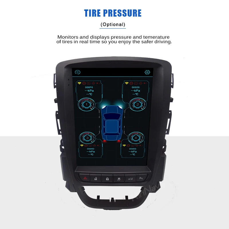 Perfect KiriNavi Vertical Screen Tesla Style 10.4