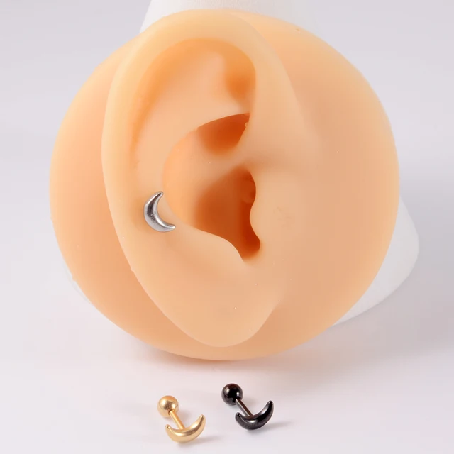 Set 13 Piercing Industriali In Acciaio Chirurgico - 14G E 16G, Stili Snake E Helix, Per Uomo E Donna - Foto 11