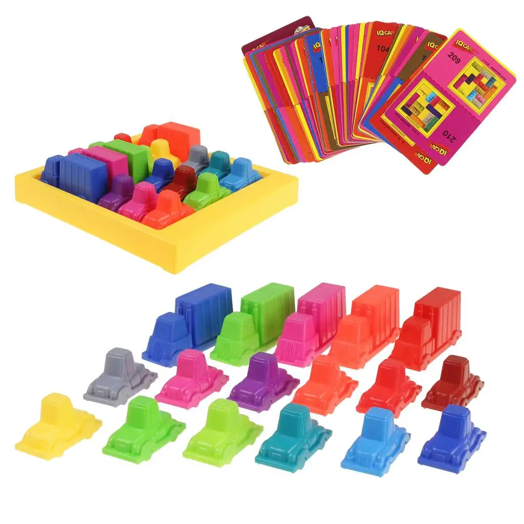 

Puzzle Board Game Puzzle Automobile Race Car Brain Teaser Game Entertainment for Kids Children Family Fun