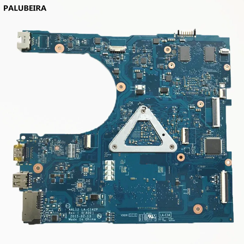 PALUBEIRA для Dell Inspiron 5455 5555 ноутбук Mortherboard с A8-7410 cpu CN-0GFDVC GFDVC 0GFDVC AAL12 LA-C142P материнская плата