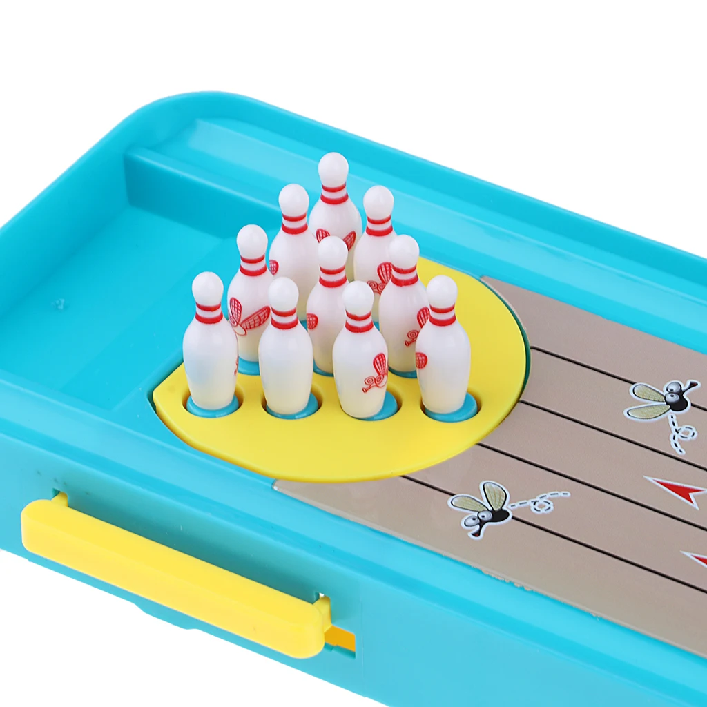 Mini Desktop Bowling Game Toy Set Fun Parent-Child Interactive Table Games Mini Desktop Bowling Game Toy Set Fun Parent-Child Interactive Table Games