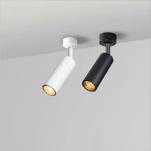 Трек светильник светодиодный потолочный светильник Точечный светильник элемент для поверхностного монтажа Ресторан общественного питания 220v 3W7W12W анти-блики длинная трубка KTV семейный магазин