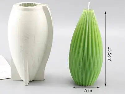 4candle mold Мульти форма для свечей DIY резьба шаблон Груша Форма цилиндрические формы для свечей diy формы для ароматерапии lz06 - Цвет: 4candle mold