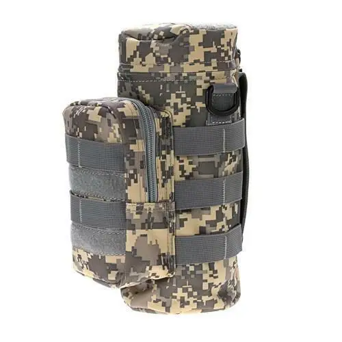 Тактический Molle военный на молнии универсальный чайник бутылка для воды сумка для походов Военный Открытый чайник пакет