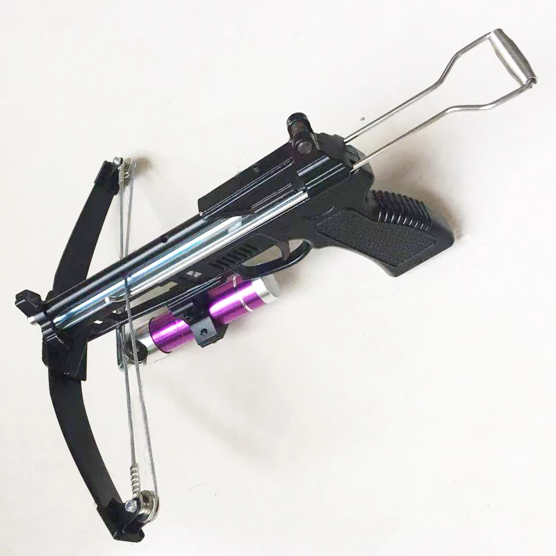 Slingshot Hunting Bow Powerful Catapult Support Fishing Reel Multi-function Steel Ball Ammo Arrow Shooting Sightscope Crossbow