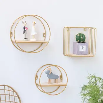 

1 Pcs Wall Shelf Rustic Wooden Floating Shelves Decorative Wall Shelf For Bedroom Living Room Bathroom Kitchen Office