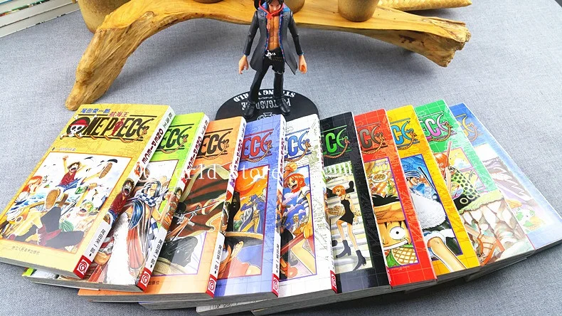 10 книг один кусок Vol.1-82 полный набор книга для избранных японских подростков взрослых манга комиксов упрощенный китайская версия