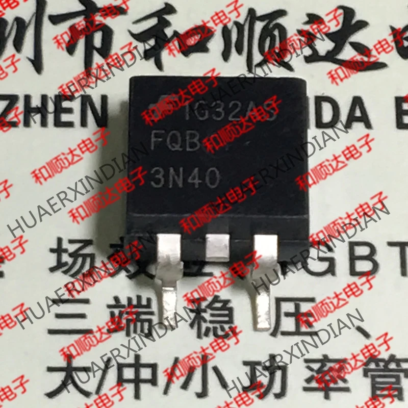 20 шт./лот FQB3N40 TO-263 400V 2.5A
