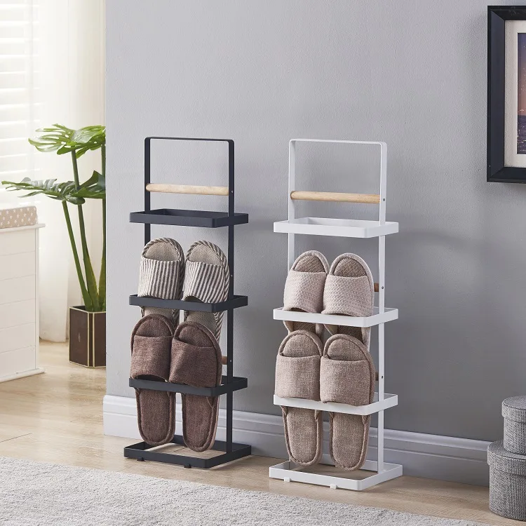 

Tieyi shoe frame finishing shoe shelf simple multi-layer iron shoe frame storage shelf organizer backdoor receptacle