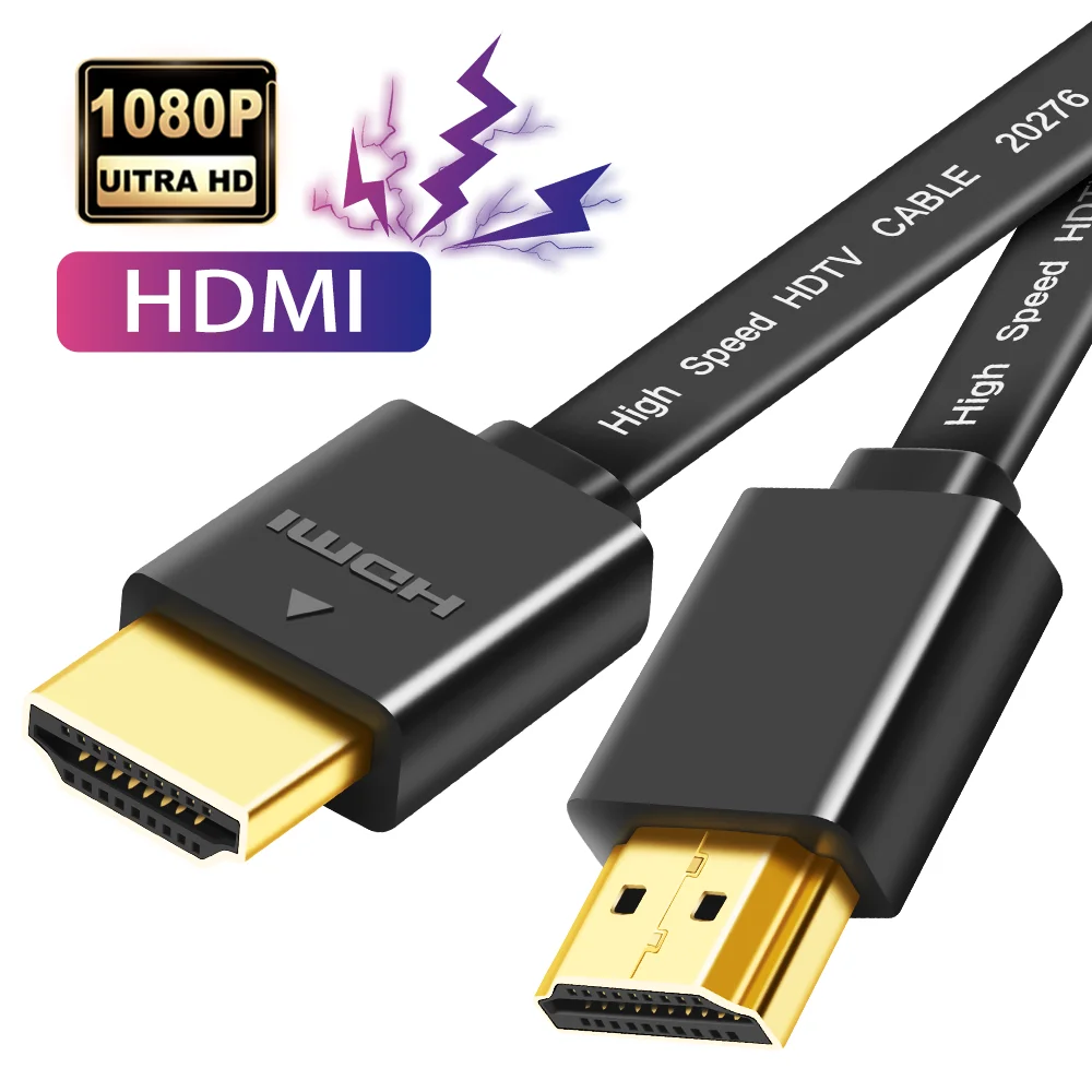 Кабель HDMI к 1 4 В 1080p 3D высокоскоростной позолоченный кабель с разъемом Папа папа