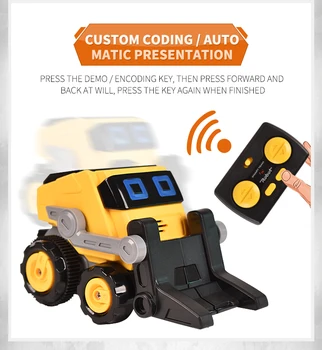 

JY01 Remote control Mini Engineering Alloy Car Tractor Toy Dump Truck Model Classic for Children Boy Gift 2020 new