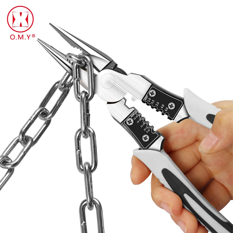 Multifunctional Cutting Pliers, Industrial-grade Bolt Vise, Electrician Clamping Winding Cutting Household Maintenance Tool 1