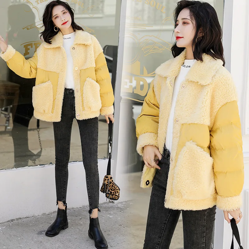 

Simple Fashion Casual Cotton-padded Clothes/Cotton Coat Hooded 2019 Winter Elegant