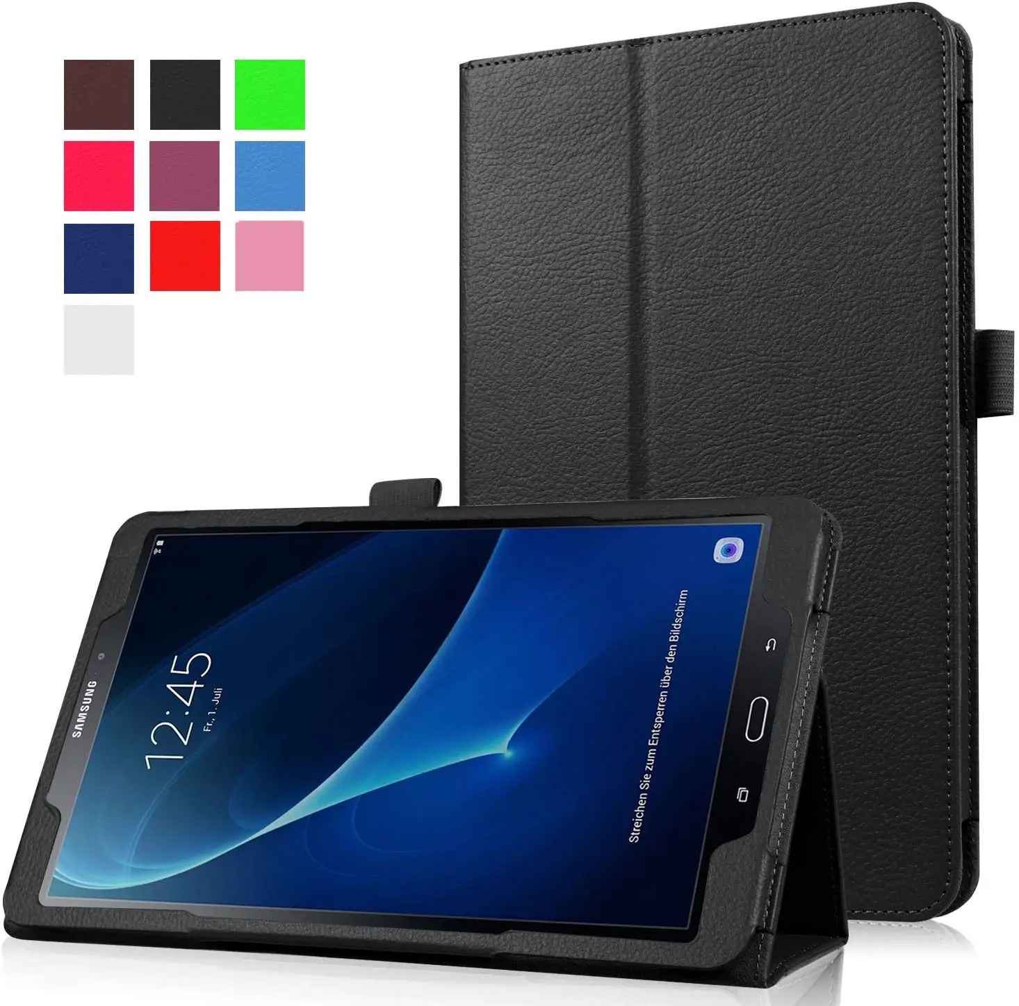 Деловой флип чехол для Samsung Galaxy Tab A 10 1 2016 T580 T585 T580N T585N умный держатель с подставкой