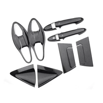 

14Pcs Handle Door Trim Set Car Auto Rear+Front For Honda HRV 2016-2018