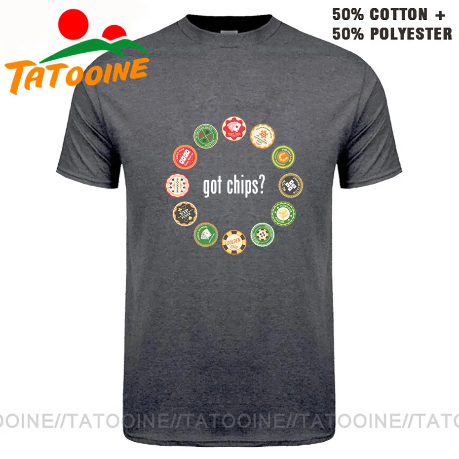 Футболка с надписью Tatooine Poker card футболка WSOP player World Series of King и Got Chips в Лас
