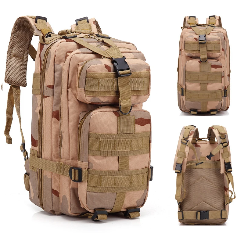 Тактический Рюкзак Molle 3 P, военная камуфляжная сумка на плечо, Многофункциональный Мужской Рюкзак Для Путешествий, Походов, спорта