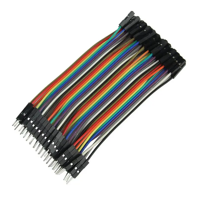 HOT-3X 40 шт. 10 см мужчин и женщин Dupont провода Перемычки для Arduino Макет W2E2