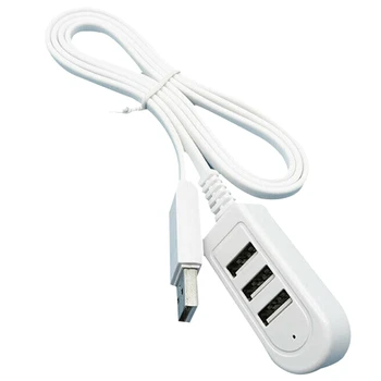

3-Port Mini USB Splitter, Portable HUB Splitter, Multifunctional USB Interface Device Hub