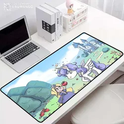 Anime mousepad velocidade bonito dos desenhos animados unicórnio grande gamer computador mesas de mesa personalizado mouse almofada bonito gamer para computadores de jogos de computador