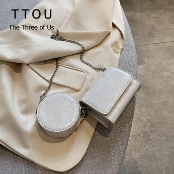 

2020 New Fashion Alligator Pattern Women Crossbody Bags Crocodile Pattern Handbag High Capacity Casual PU Shoulder Bags Ladies