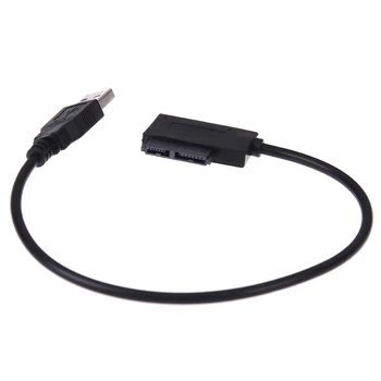 

Usb To 7+6 13pin Slim Sata/ide Cd Dvd Rom Optical Drive Cable Adapter For Notebook Laptop